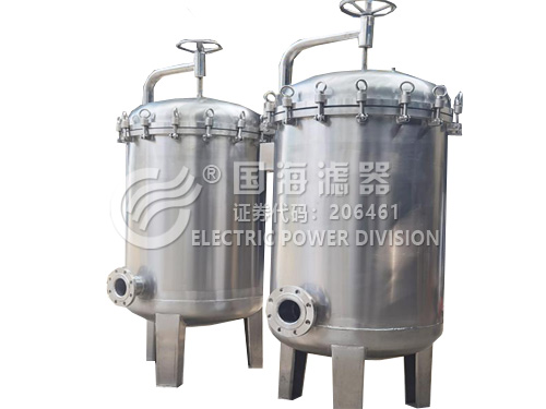 工業(yè)循環(huán)水180噸袋式過濾器